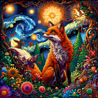 Fox-in-the-Enchanted-Forest