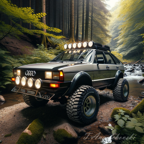 A-1985-Audi-Quattro-with-moderately-sized-off-road-tires-and-LED-light-bars-located-in-a-forest-near-a-small-stream.-The-setting-is-natural-and-seren.png