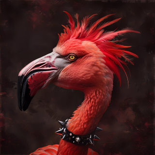 angelchovski_Punk_rock_flamingo_with_a_mohawk_92020442-22dc-4224-955f-33320ceb1bdc_2