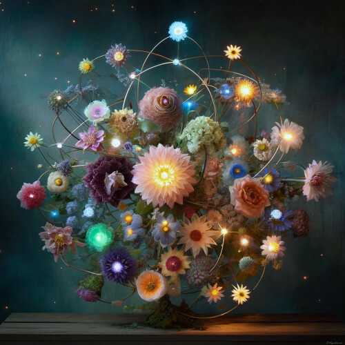 The Enchanting Galactic Bouquet 1