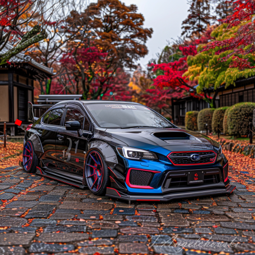 angelchovski A widebody 2017 Subaru WRX STI four door pickup 9117c3ed 89ae 45ad a80e 9983681d6966 3