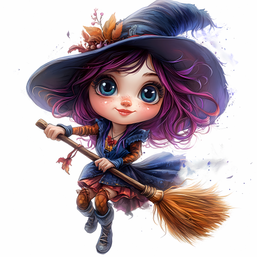 The Enchanted Journey of the Little Witch