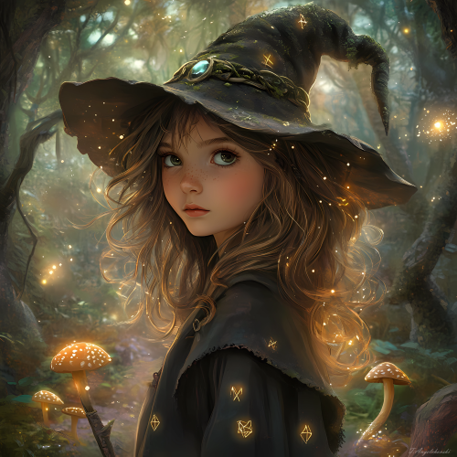 The Little Witch in the Enchanted Forest