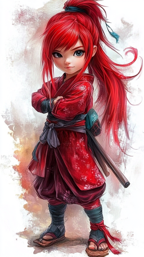 The Little Samurai Girl