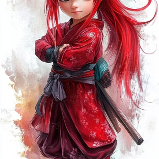 The-Little-Samurai-Girl