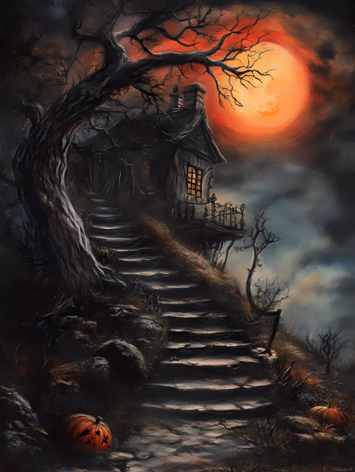 The House Beneath the Blood Moon