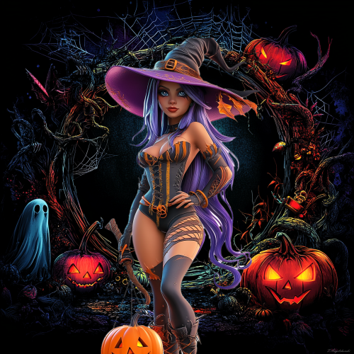 The Witch of the Pumpkin Circle