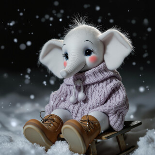 The-Little-Snow-Elephant