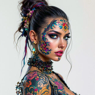 The-Face-That-Paints-Its-Own-Legend